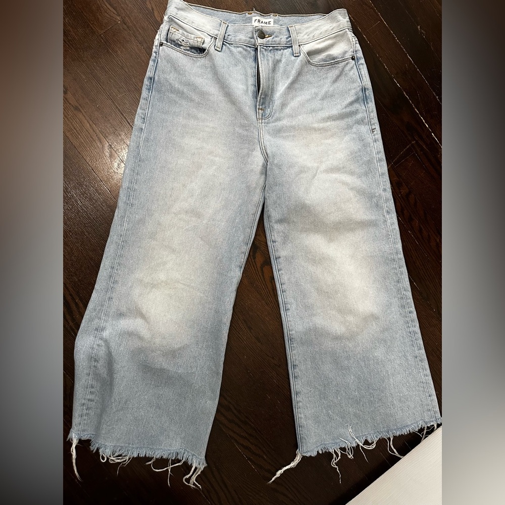 Frame Wide leg Crop